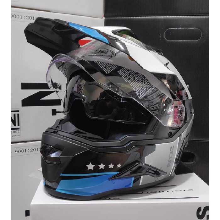 Jual Zeus ZS913 Black BF3 GREEN Helm Zeus Motorcross ZS 913 Shopee Indonesia