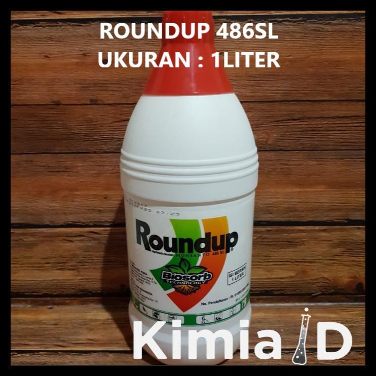 Jual Unik Roundup 1 Liter Obat Pembasmi Rumput Liar Tanaman Akar Rumput