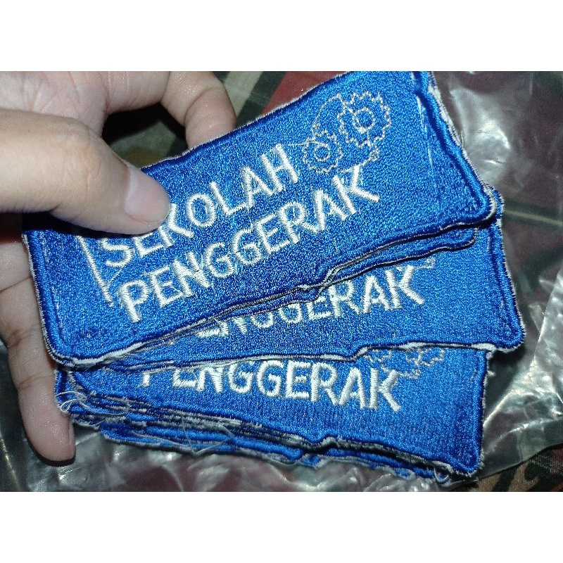 Jual Logo Sekolah Penggerak Bet Bordir Shopee Indonesia