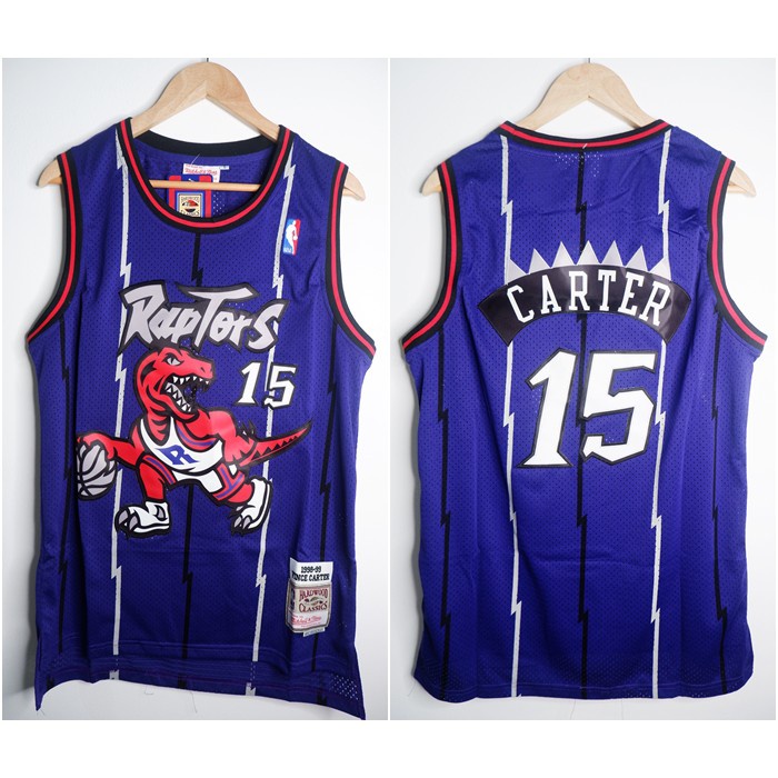 Vince Carter Toronto Raptors Mitchell & Ness Big Tall Hardwood Classics Jersey - Purple