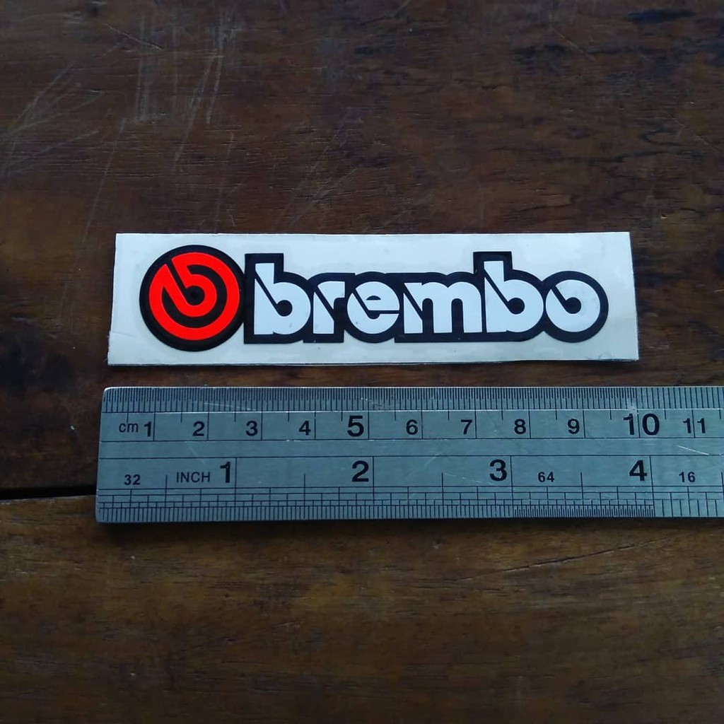 Jual Cutting Sticker Brembo 10cm | Shopee Indonesia