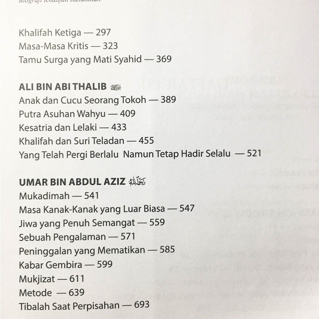 Jual Buku Biografi Khalifah Rasulullah SAW - Khalid Muhammad Khalid ...