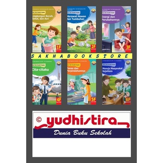 Jual BUKU TEKS TEMATIK TERPADU KELAS 1F 2F 3F 4F 5F 6F SD KURIKULUM ...