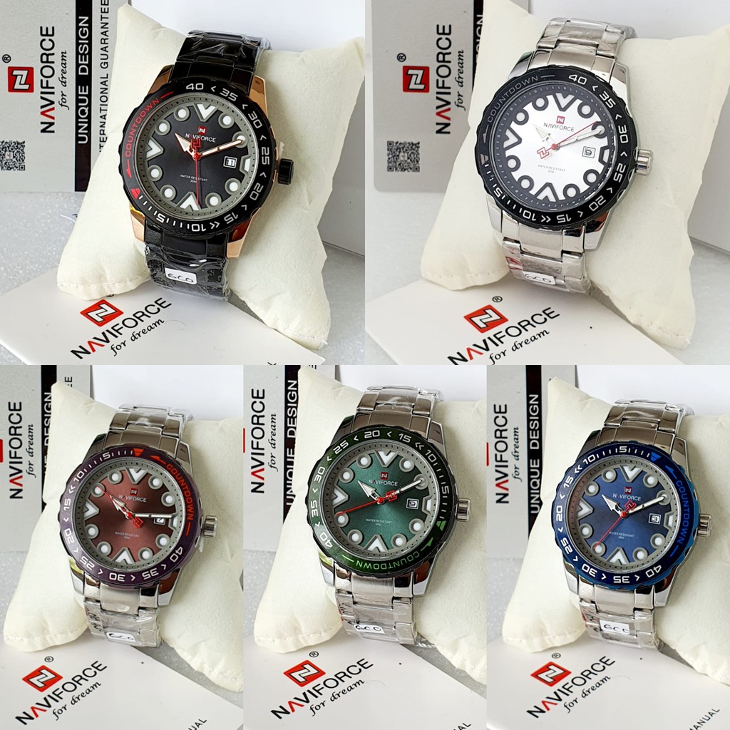 Jual Jam Tangan Pria NaviForce NF9178 Original Jam Tangan Murah