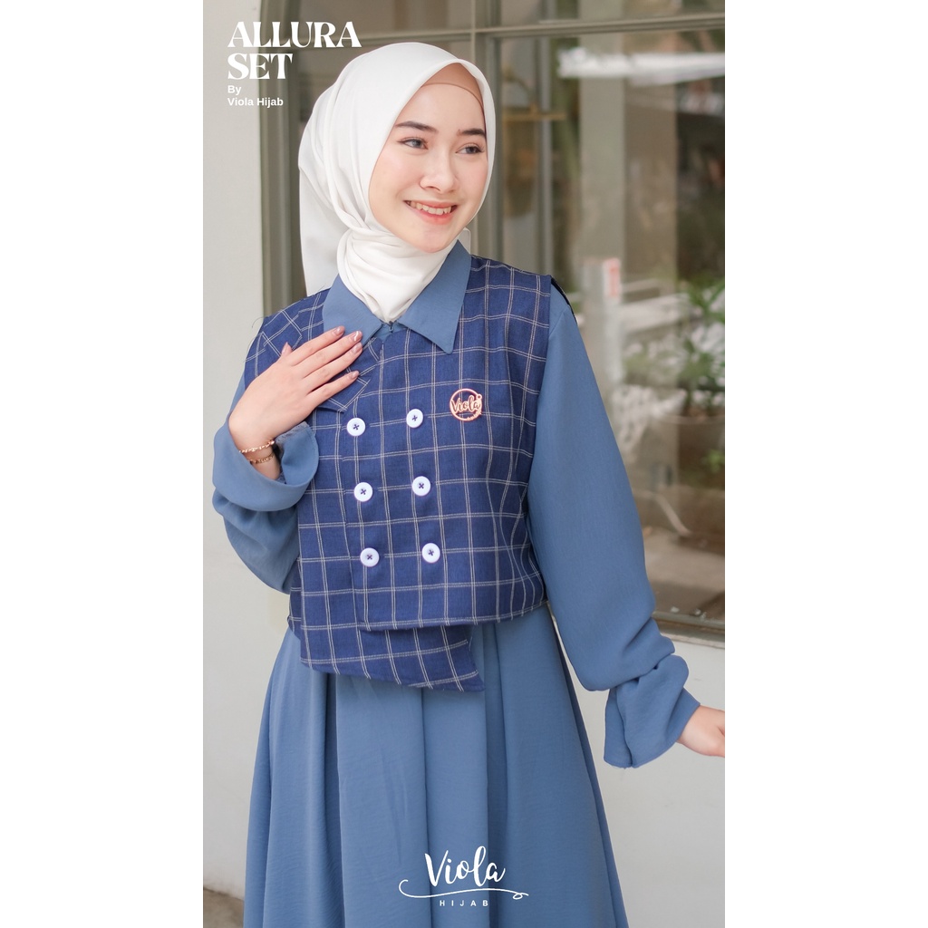 Jual GAMIS ALURA SET ROMPI TERPISAH ORIGINAL BY VIOLA HIJAB / ONE SET ...