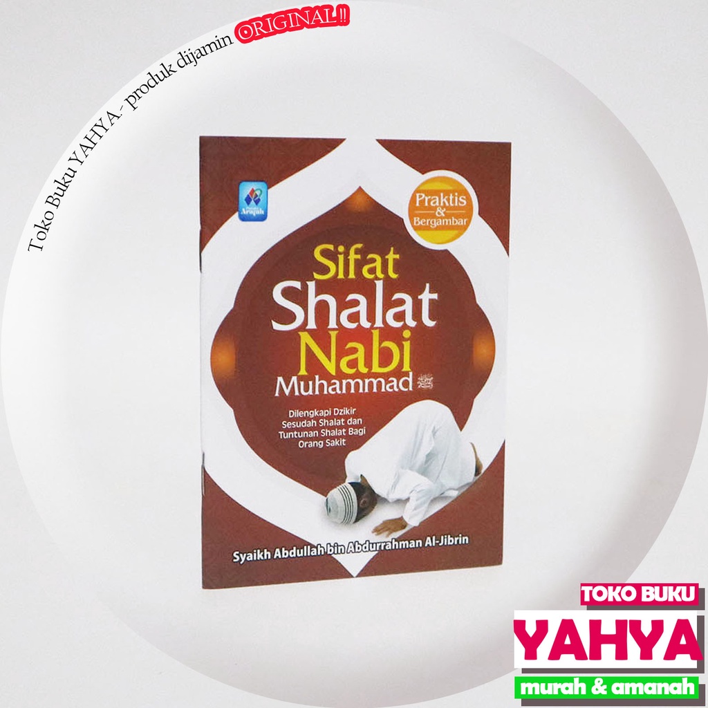 Jual Buku Saku Sifat Shalat Nabi Muhammad Pustaka Arafah Shopee