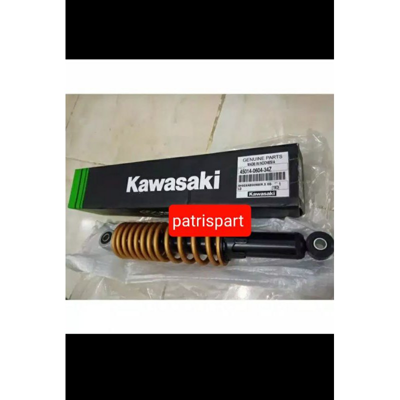 Jual Shockbreaker Belakang Gold Kawasaki W175 Original 45014 0604 34Z ...