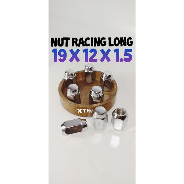 Jual X X Nut Racing Long Mur Baut Roda Panjang Kunci Fujita Shopee Indonesia