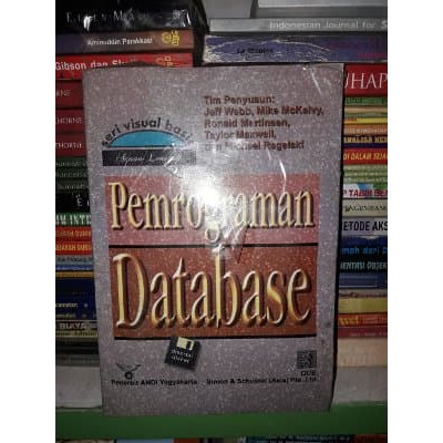 Jual Seri Visual Basic Pemrograman Database Plus Disket Buku Komputer ...