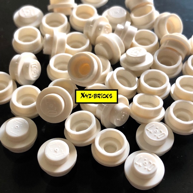 Jual LEGO PARTS 614101 Round Plate 1x1 White Shopee Indonesia