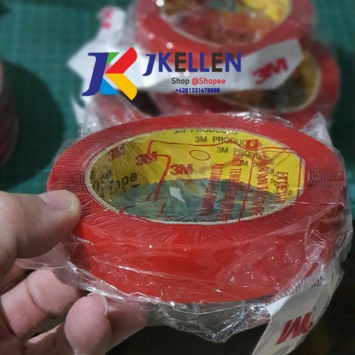 Jual Double Tape 3M VHB Bening / Clear 20mm X 4,5meter / Doble Tip ...