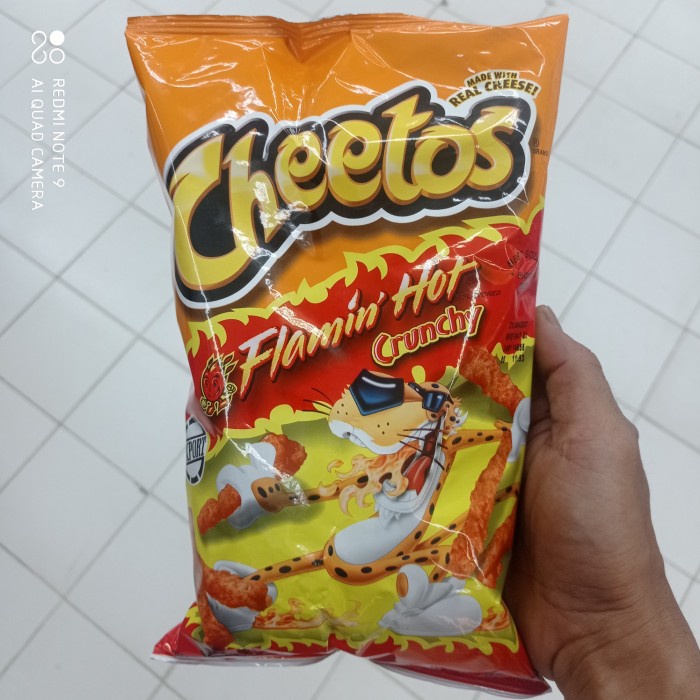 Jual CHEETOS CRUNCHY FLAMIN HOT 8OZ | Shopee Indonesia