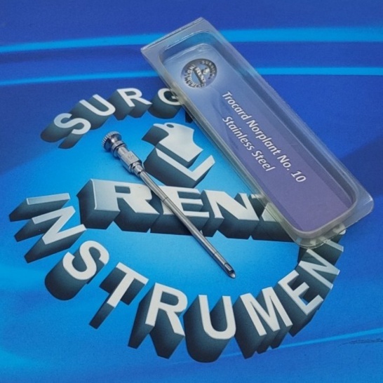 Jual MURAH Alat medis Trocard Norplant No.10 - Renz AHLI Medical shopee ...