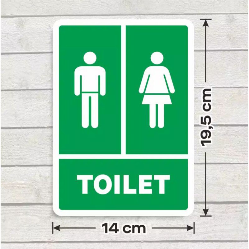 Jual Sticker Label Toilet | Shopee Indonesia