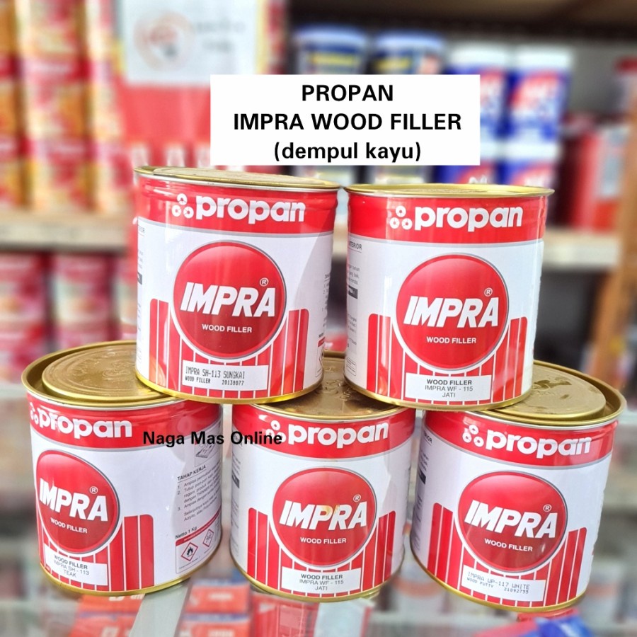 Jual PROPAN IMPRA WOOD FILLER / DEMPUL KAYU / WOOD FILLER / TEAK / JATI