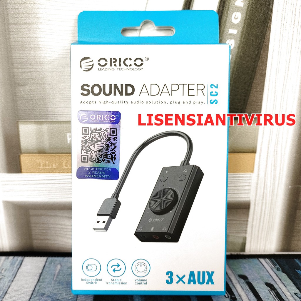 Jual ORICO USB External Sound Card Multifunction SC2 Shopee Indonesia
