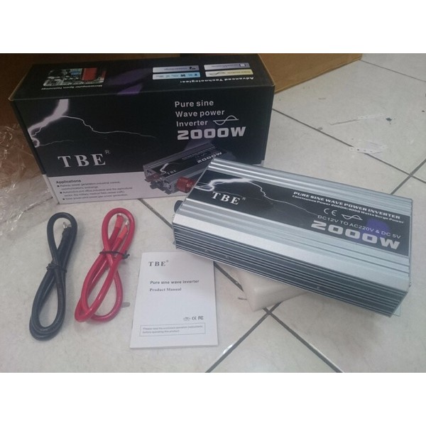 Jual TBE Power Inverter Pure Sinewave 2000W/12V | Shopee Indonesia