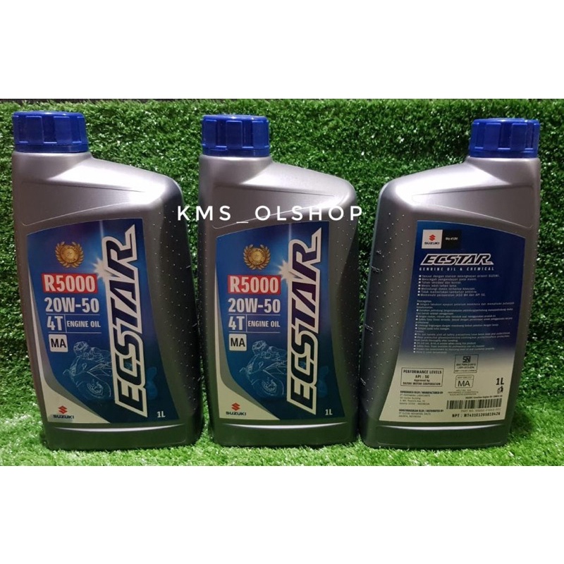 Jual Oli mesin Motor Susuki SGO ECSTAR 4T R5000 20W-50 1 Liter Pelumas ...
