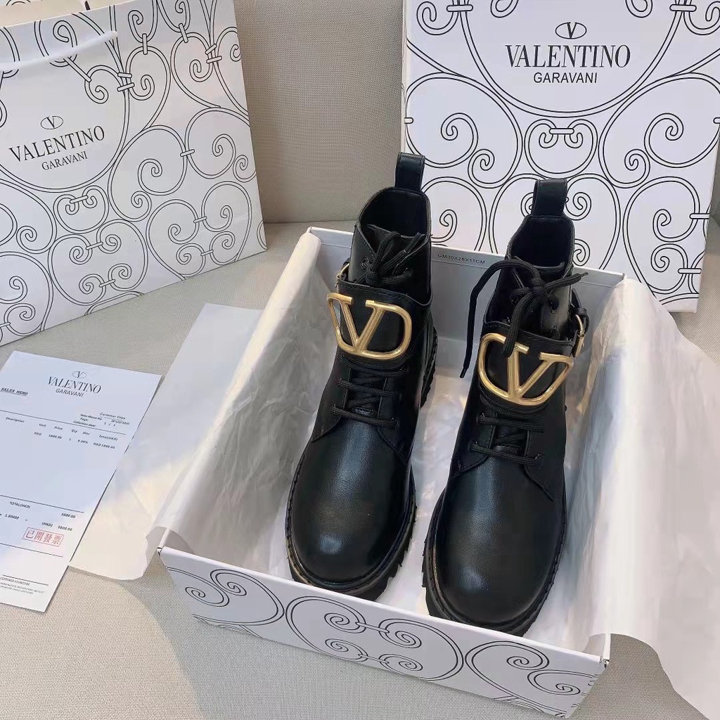 Valentino hotsell military boots