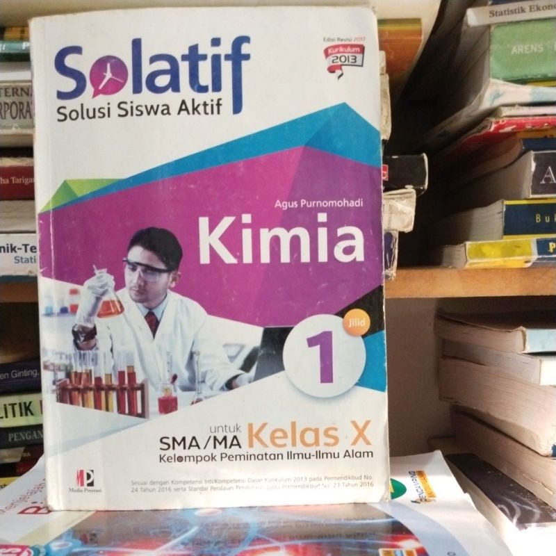 Jual buku solatif kimia kelas 10/1 sma masmedia | Shopee Indonesia