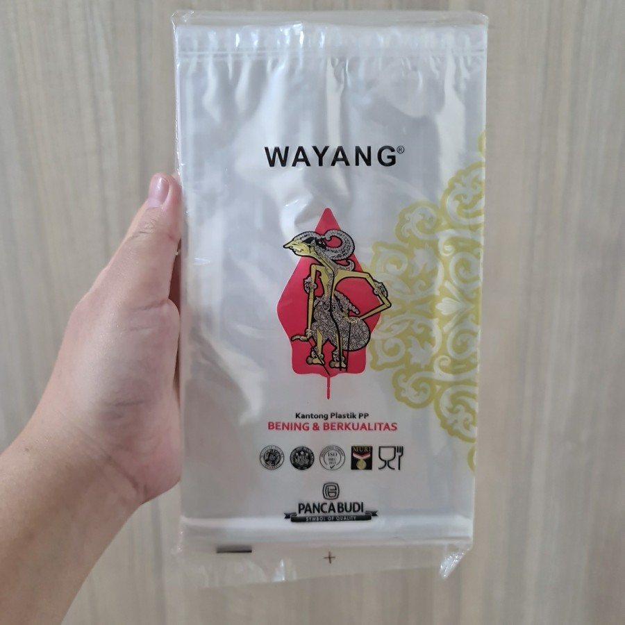 Jual Plastik Pp Bening Wayang Uk 12x20 Cm Kantong Kemasan Kue Isi 250gram Shopee Indonesia 4119