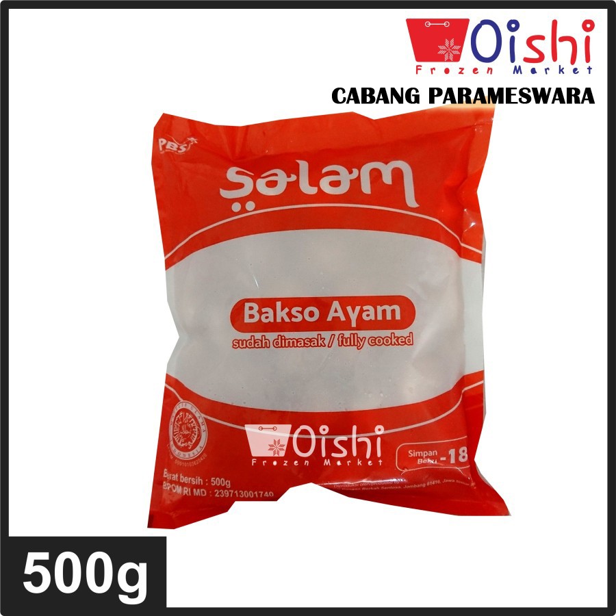 Jual Salam Bakso Ayam Isi 50pcs 500g Shopee Indonesia