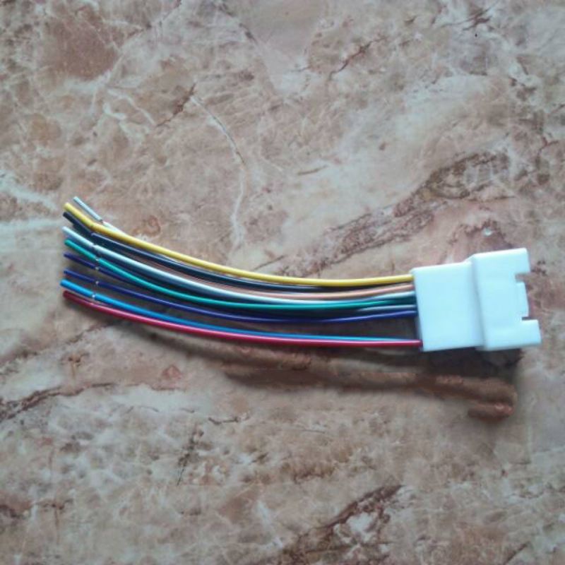 Jual Kabel soket / Socket Kabel Audio Tape Head Unit PNP Plug And Play ...