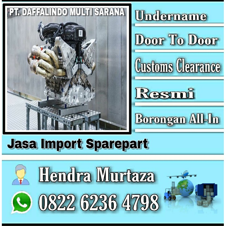 Jual Jasa Import Sparepart Dari China, Thailand, Amerika, Jepang