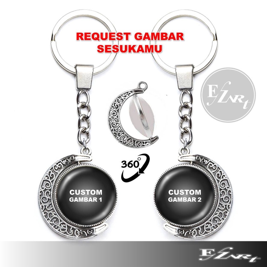 Jual [EZ Art] GANTUNGAN KUNCI GANCI CUSTOM GAMBAR REQUEST FOTO SENDIRI