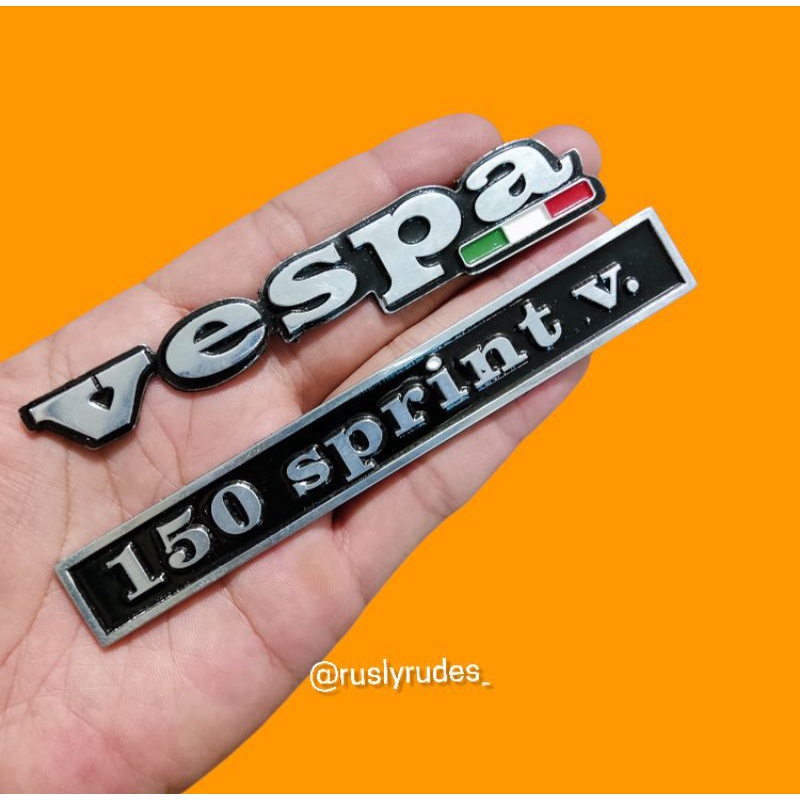 Jual Emblem Logo Vespa Sprint Veloce Shopee Indonesia