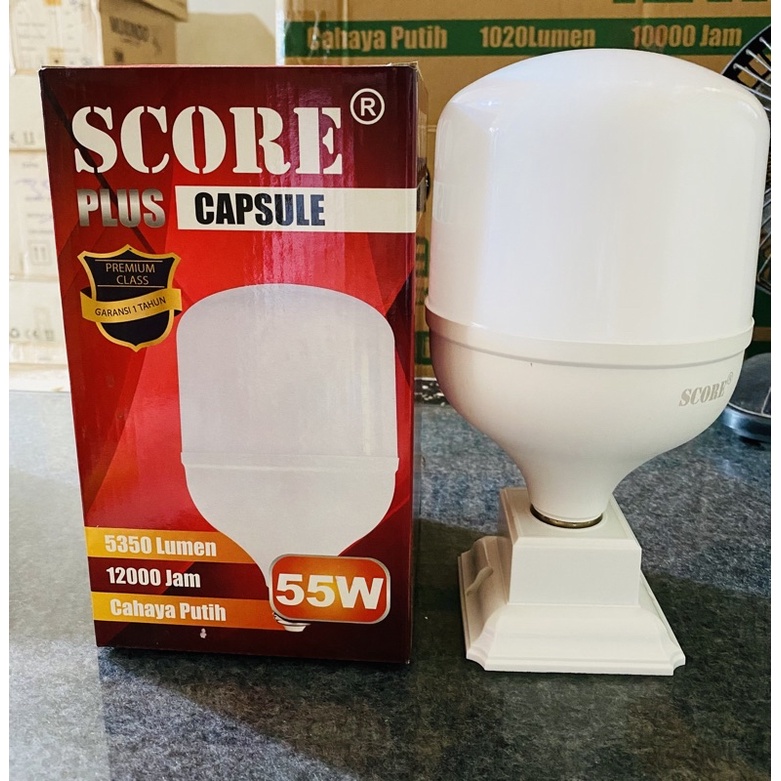 Jual Lampu SCORE LED 55W kapsul / Lampu Rumah Led | Shopee Indonesia