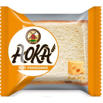 Jual AOKA Roti Panggang Rasa KEJU | Shopee Indonesia