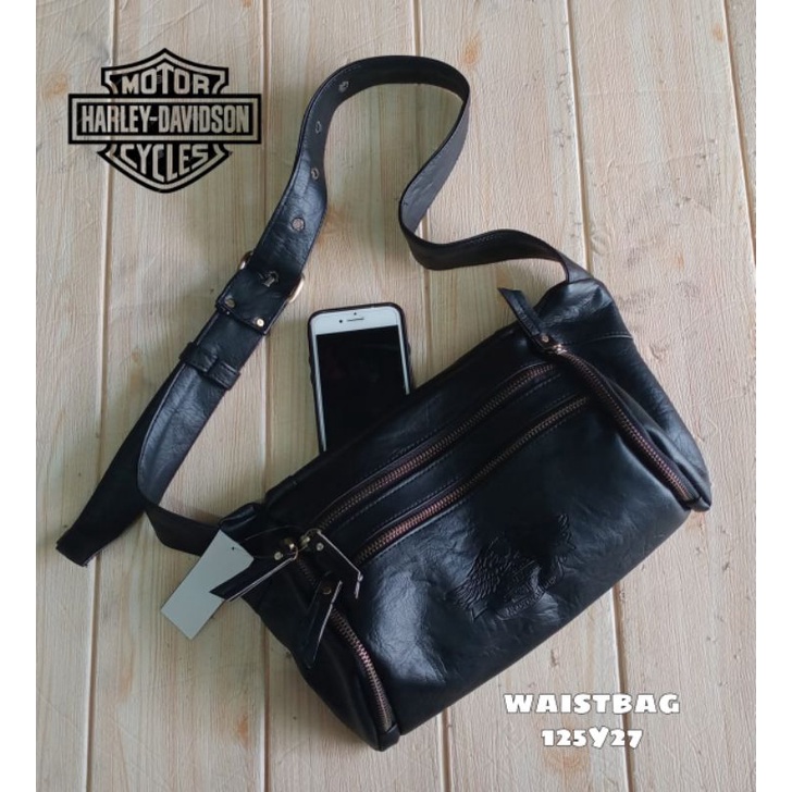 Jual TAS SELEMPANG KULIT HARLEY DAVIDSON KK-27 - Esprobags - Sidoarjo ,  Jawa Timur