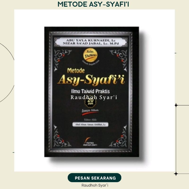 Jual METODE ASY SYAFII ILMU TAJWID PRAKTIS UNTUK SEGALA USIA - ABU YALA ...