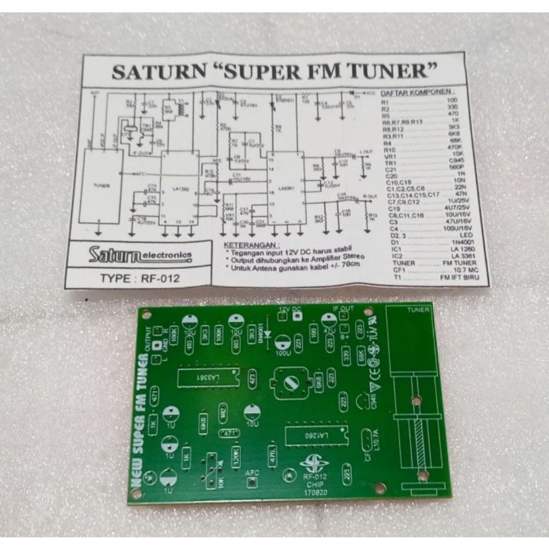 Jual PCB Tuner FM Stereo | Shopee Indonesia