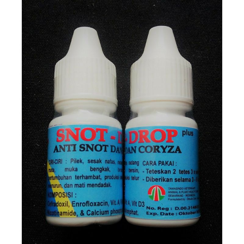 Jual SNOT DROP PLUS OBAT ANTI SNOT CORYZA AYAM MERPATI BURUNG UNGGAS ...