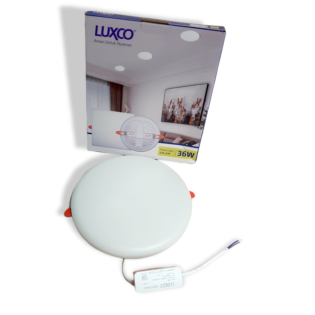 Jual Lampu Led Downlight Watt Luxco Canggih Panel Outbow Bulat Kotak Plafon Frameless W