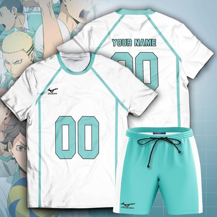 Jual Jersey Baju Kaos Costume Anime Haikyuu Aoba Johsai Team Vollyball ...