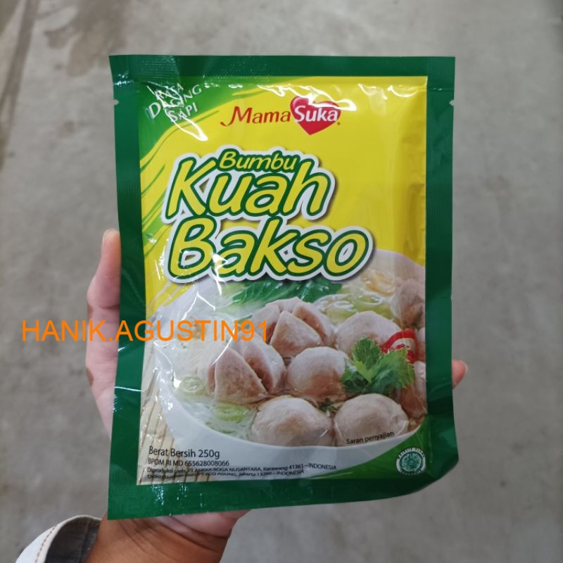 Jual Bumbu Kuah Bakso Mamasuka 250 Gram 250gr Mamasuka Bumbu Kuah