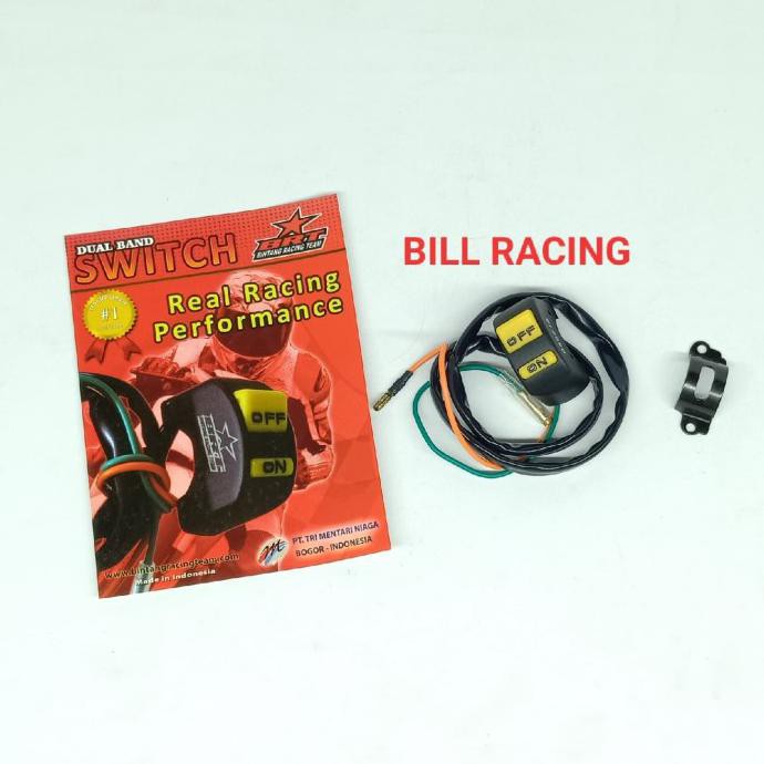 Jual Switch Dual Band On Off Racing Brt Saklar On Off Tombol Bill14 ...