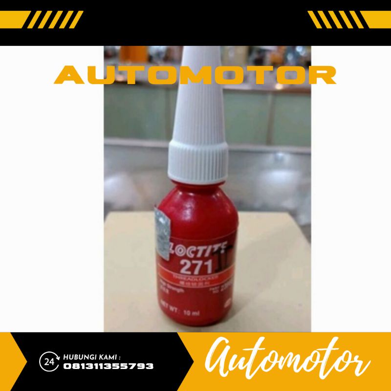 Jual Loctite 271 threadlocker lem baut | Shopee Indonesia