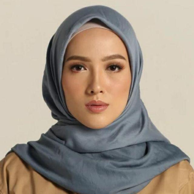 Jual Echo Voile Plain Scarf Gradasi Warna Shopee Indonesia