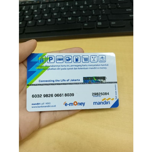 Jual Emoney Mandiri Jaklingko Shopee Indonesia 1852