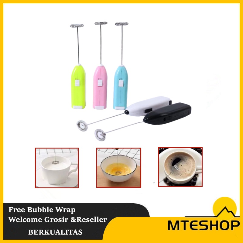 Jual Mte Hand Mixer Mini Elektrik Pengocok Telur Elektrik Pengaduk Minuman Elektrik Shopee