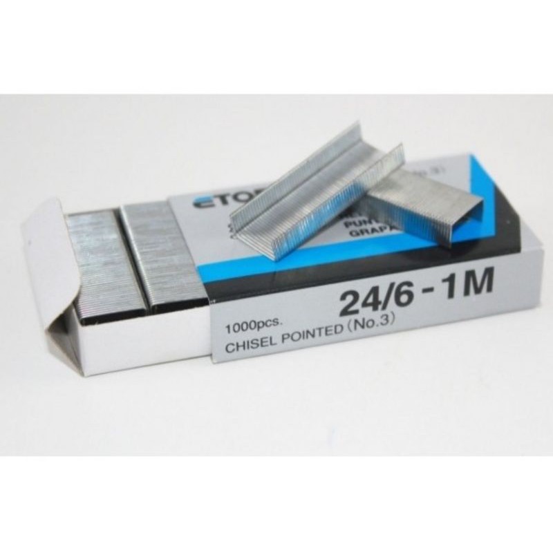 Jual Isi Staples Etona 24/6 No.3 - Isi Stapler - Isi Hekter | Shopee ...