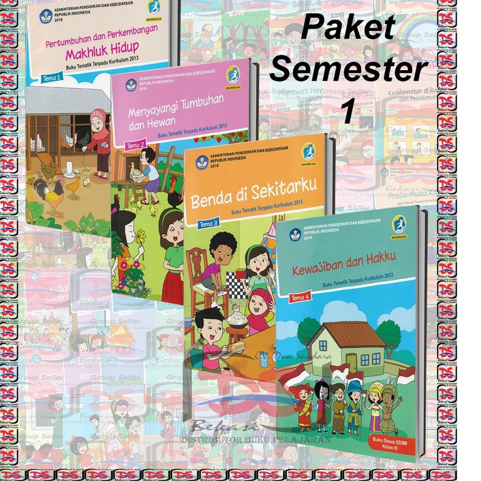 Jual ETB Buku Siswa Kelas 3 SD Tematik Terpadu K13 Revisi 2018 YRA ...
