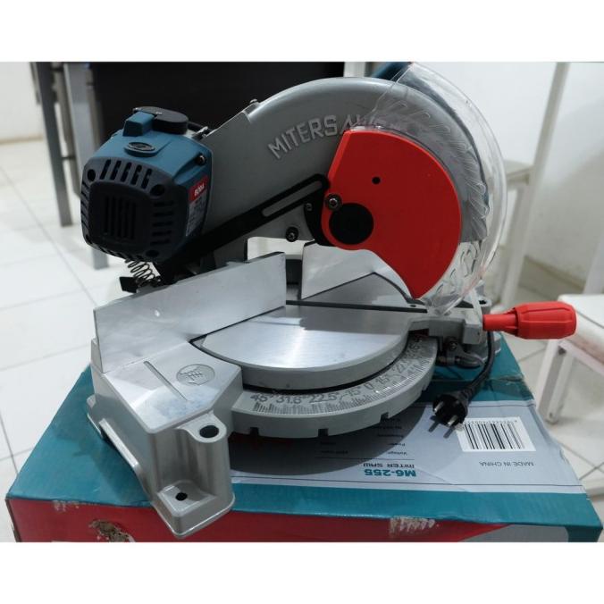 Jual Miter Saw Boda M6-255 Mesin Potong Aluminium & Kayu Gergaji Mesin ...