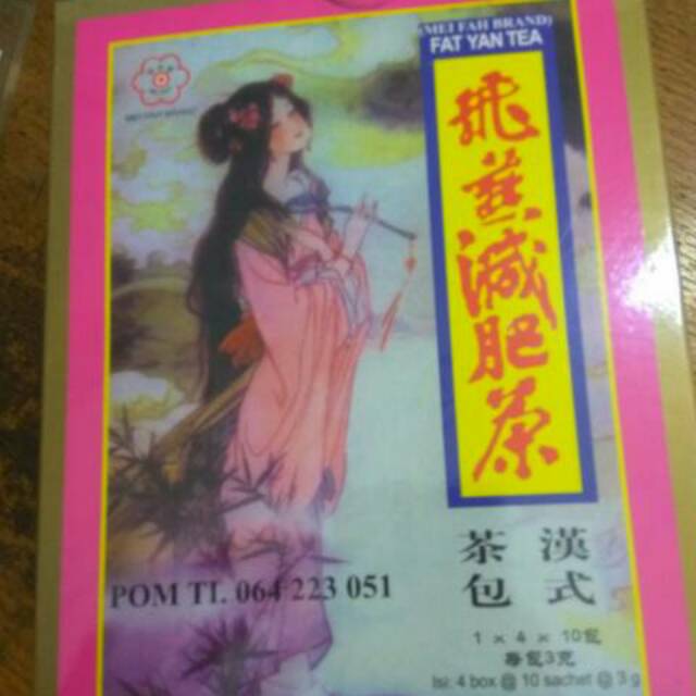 Jual Teh Pelangsing "Fat Yan Tea" | Shopee Indonesia