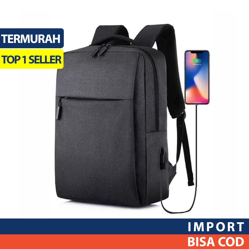 Jual Tas Laptop Backpack/Ransel Model Korea Tas Laptop Pria Tas Laptop