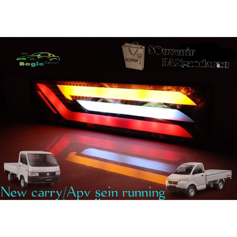 Jual Stop Lampu Rem New Carry Apv Sein Running Bogie Concept